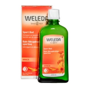 Arnica sport bad van Weleda, 1 x 200 ml